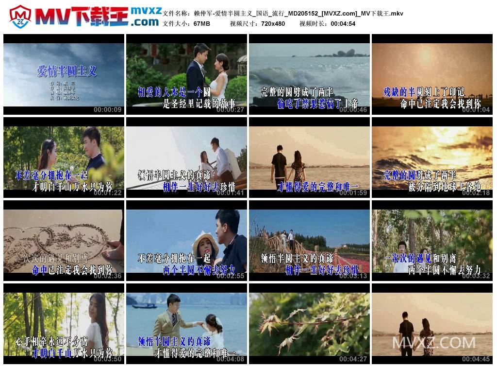 赖仲军-爱情半圆主义_国语_流行_MD205152